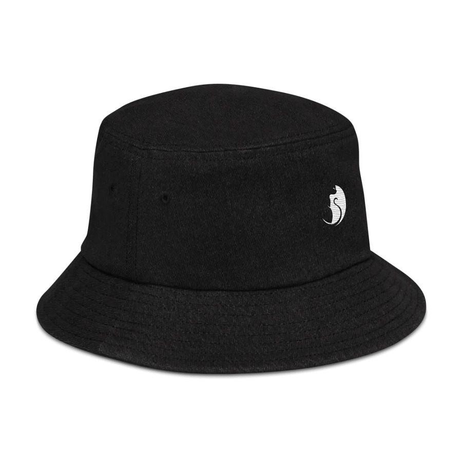 BlackKittenTech Denim Bucket Hat product image (3)