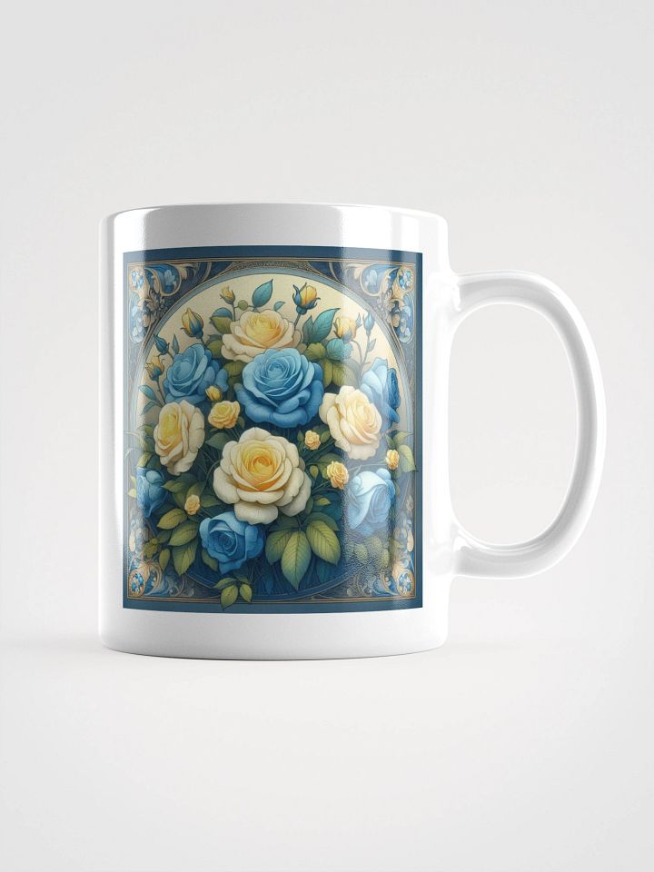 Blue & Yellow Floral Mug product image (3)