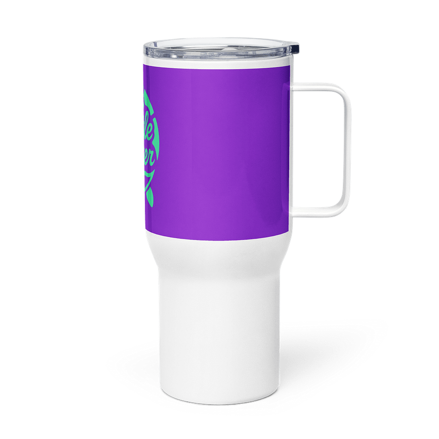 Turtle Water Handle tumbler — Crack Open the Chaos, Sip by Sip product image (4)