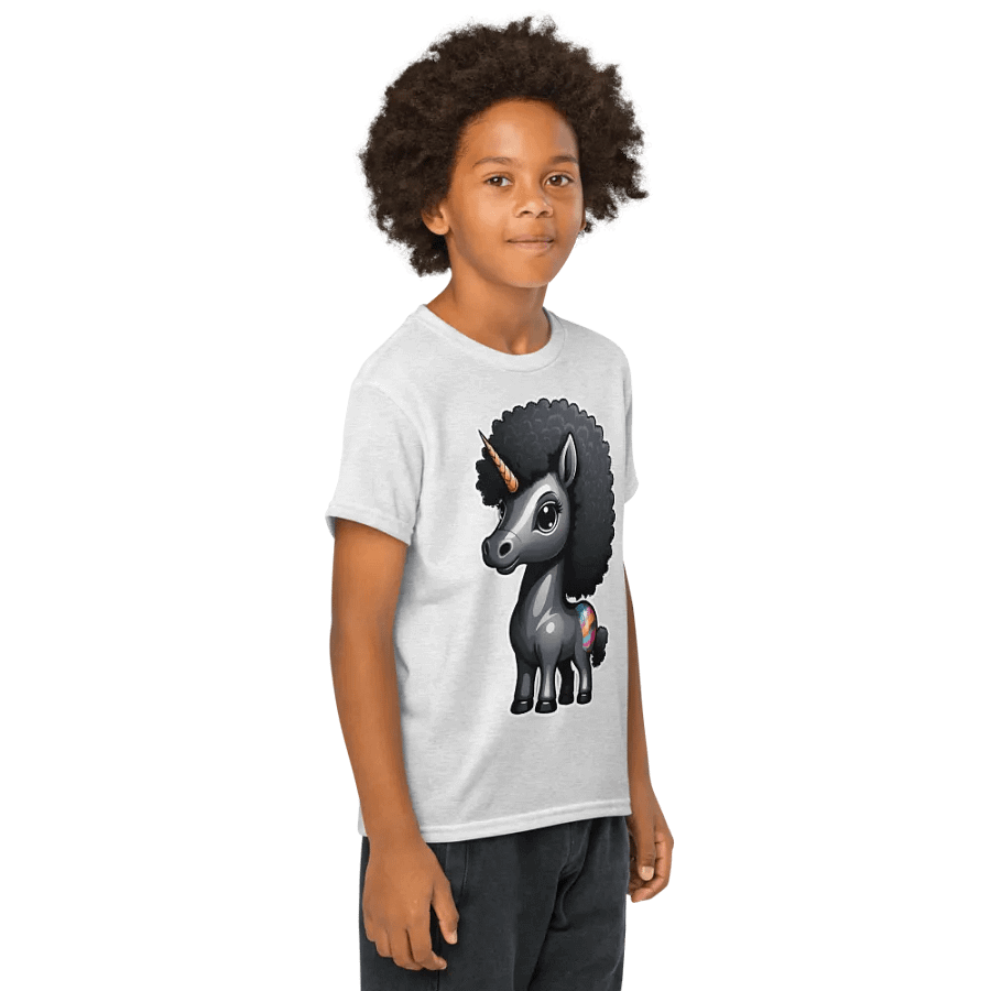 Black Unicorn Youth Sports Tee product image (45)