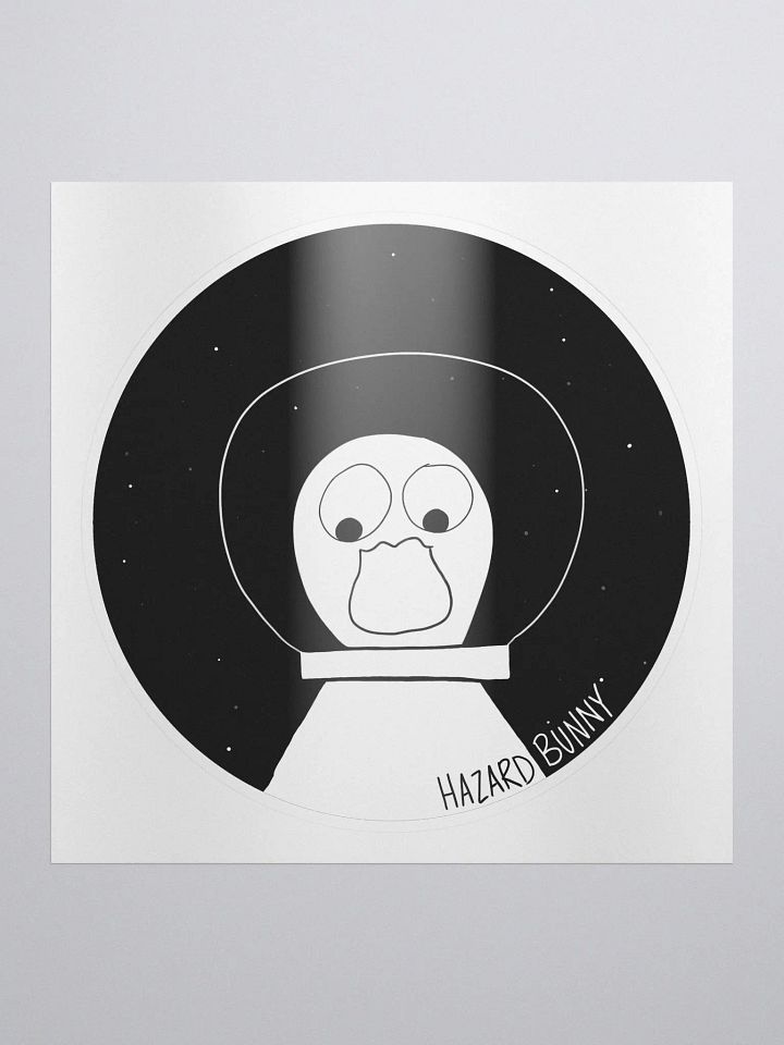 Space Duck Sticker product image (1)