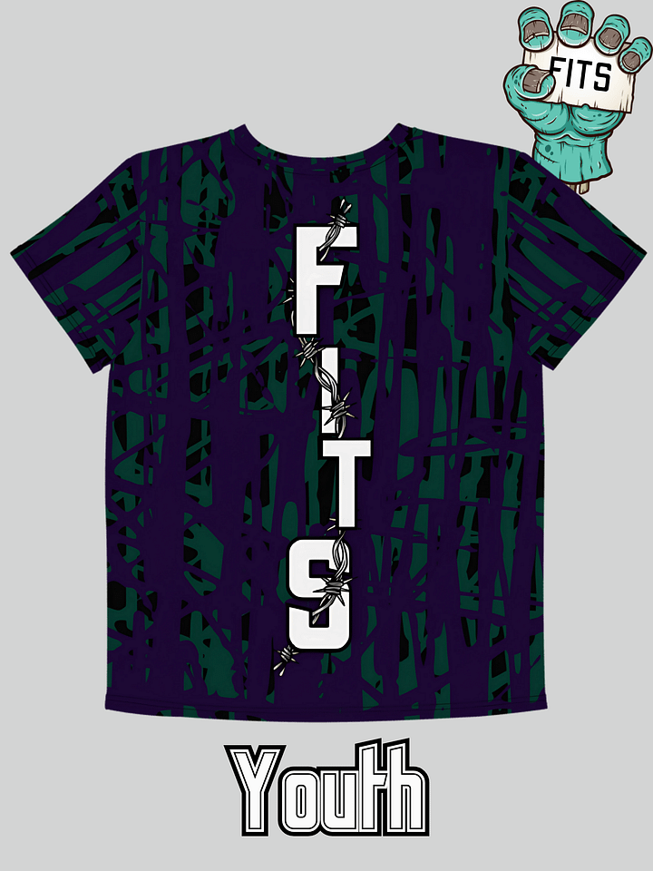 Youth Graphic Tee – Freak in the Streets v10 product image (2)