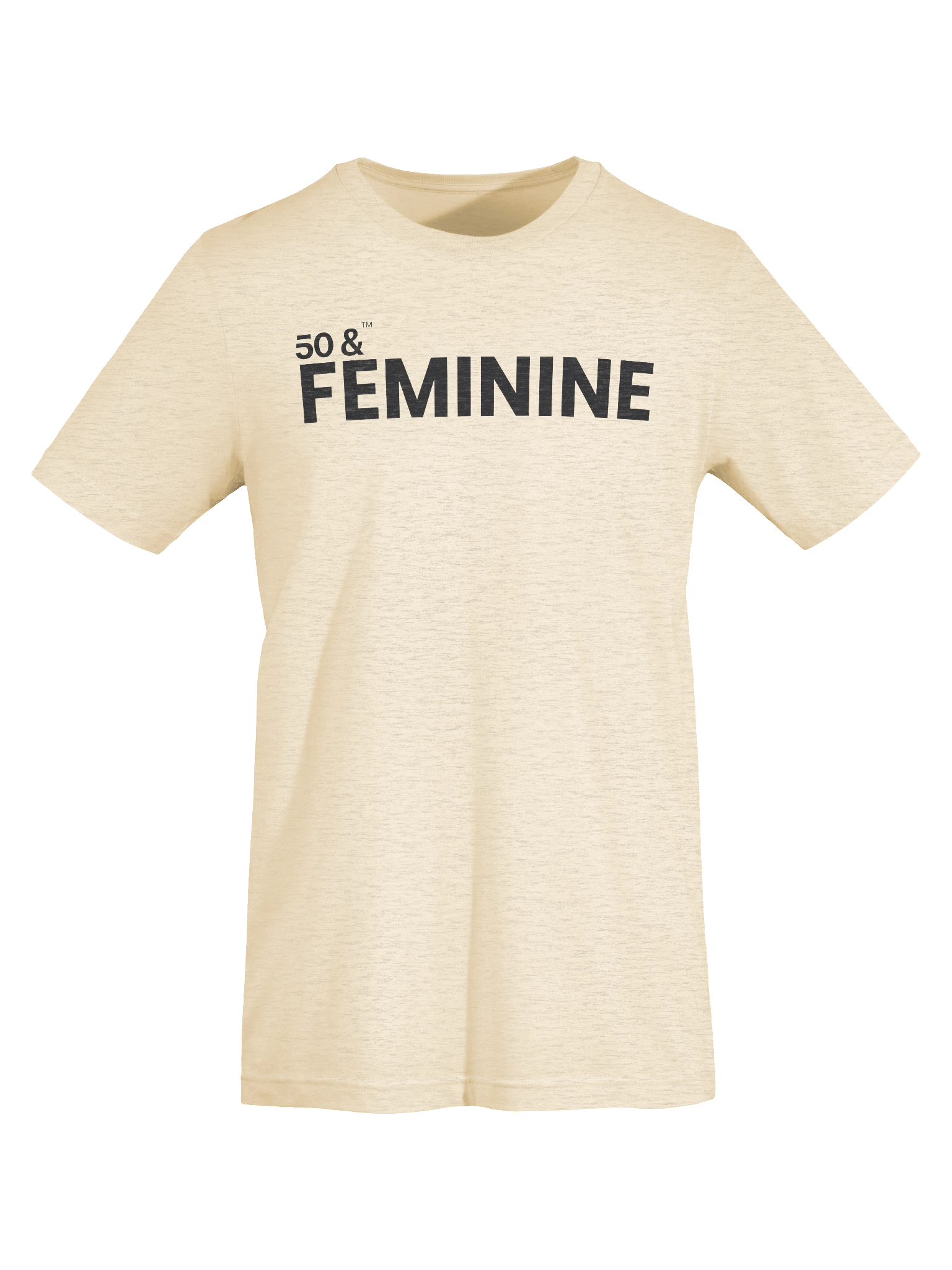 50 &™ FEMININE - Supersoft T-Shirt (Phantom) product image (1)
