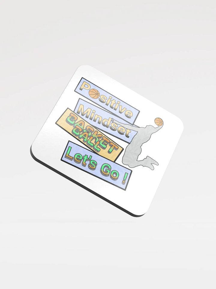 Positive Mindset Basketball Coaster Set product image (1)