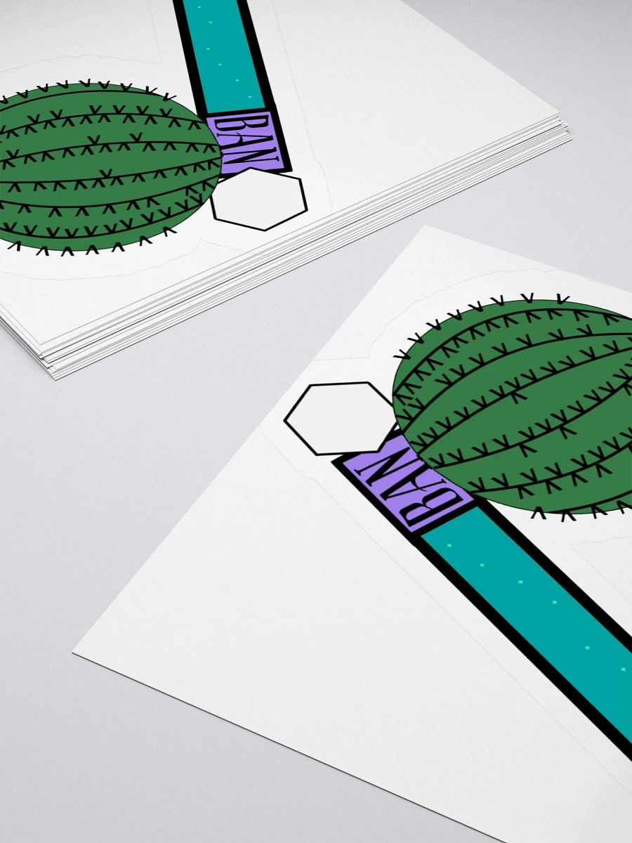 Ban sticker product image (4)