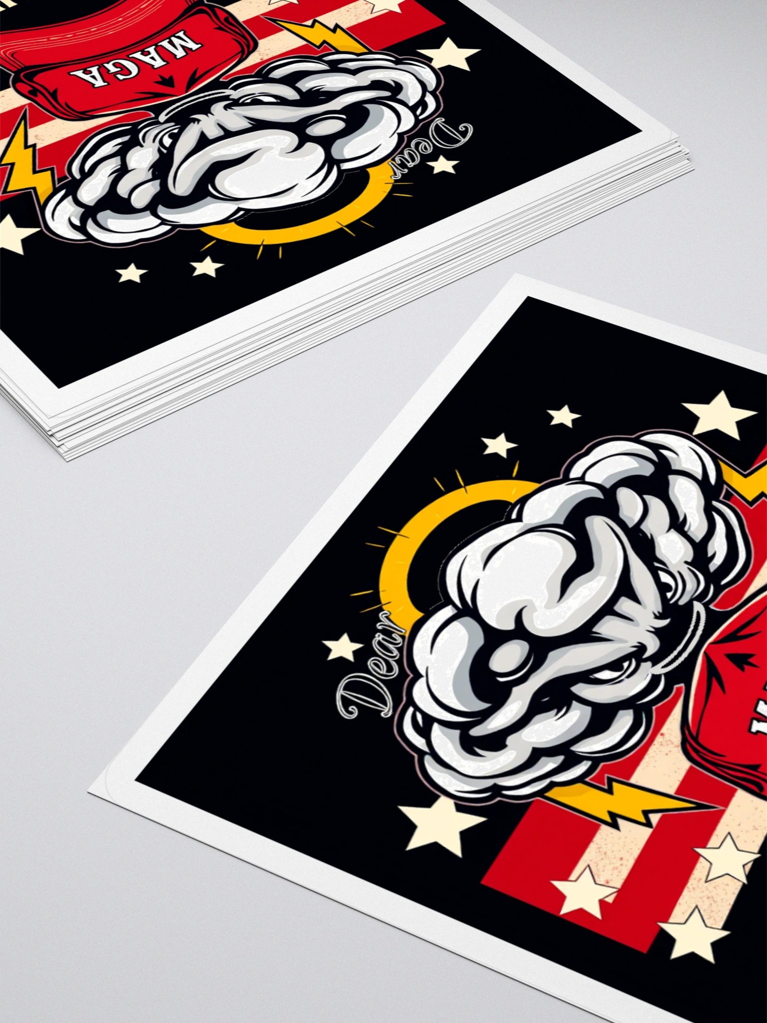 Dear MAGA, God Don't Like Ugly - Sticker product image (5)