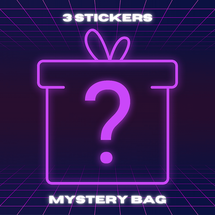Small Mystery Sticker Bag (3 Stickers) product image (1)