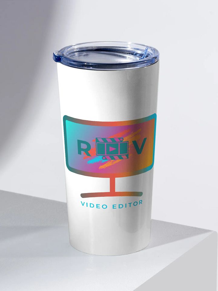 RandomVideoEditors 20oz Stainless Steel Tumbler V2 product image (2)