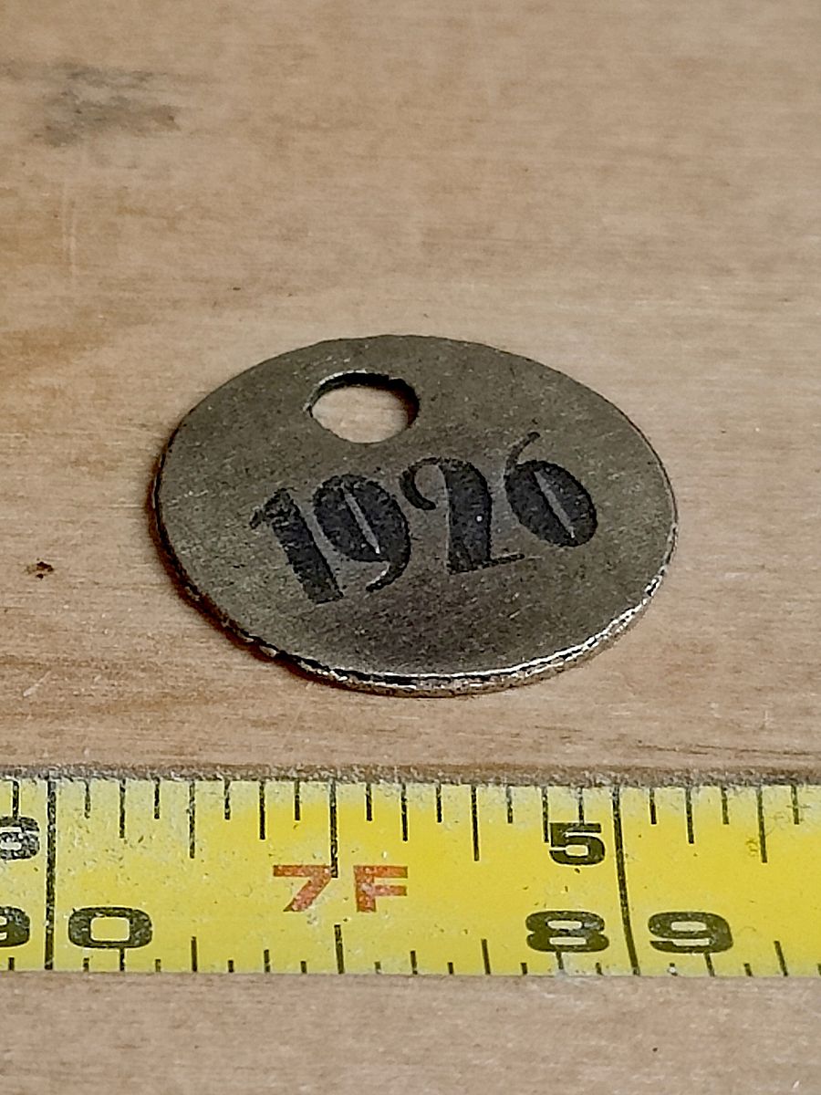 Handmade Brass Key Tag FREE SHIPPING! product image (2)