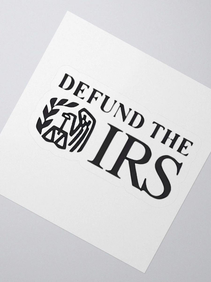 Defund The IRS Sticker product image (2)