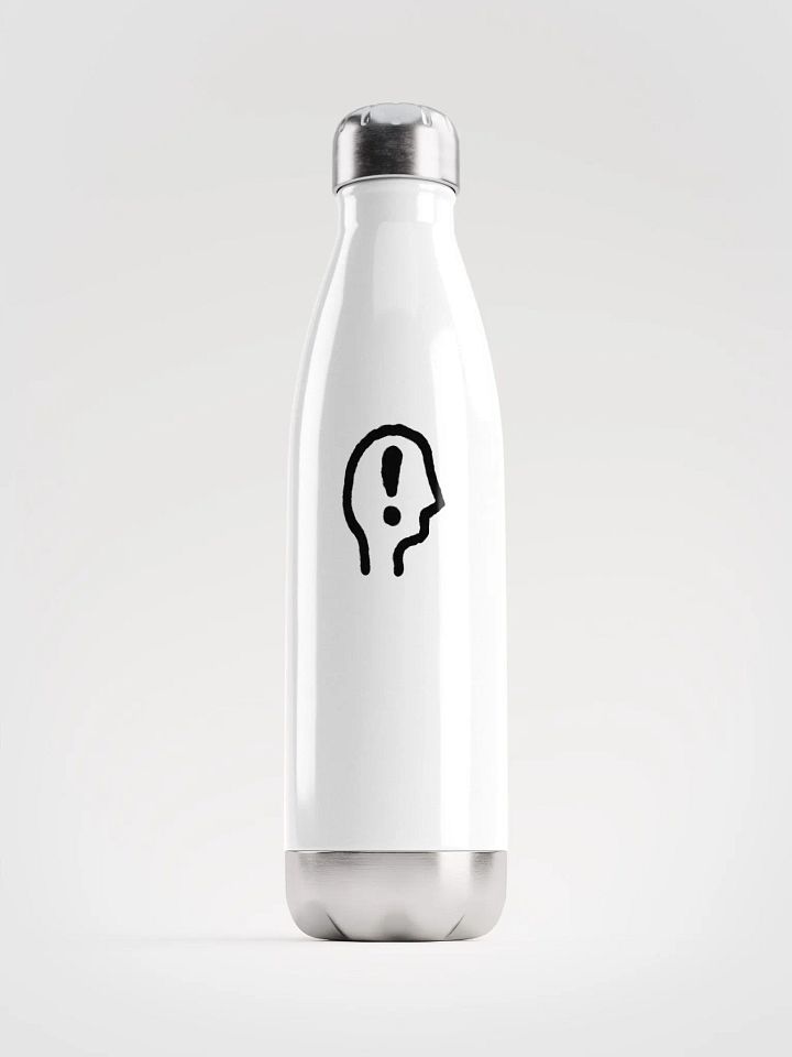 EXCLAIMING MENTALLY stainless steel water bottle product image (1)