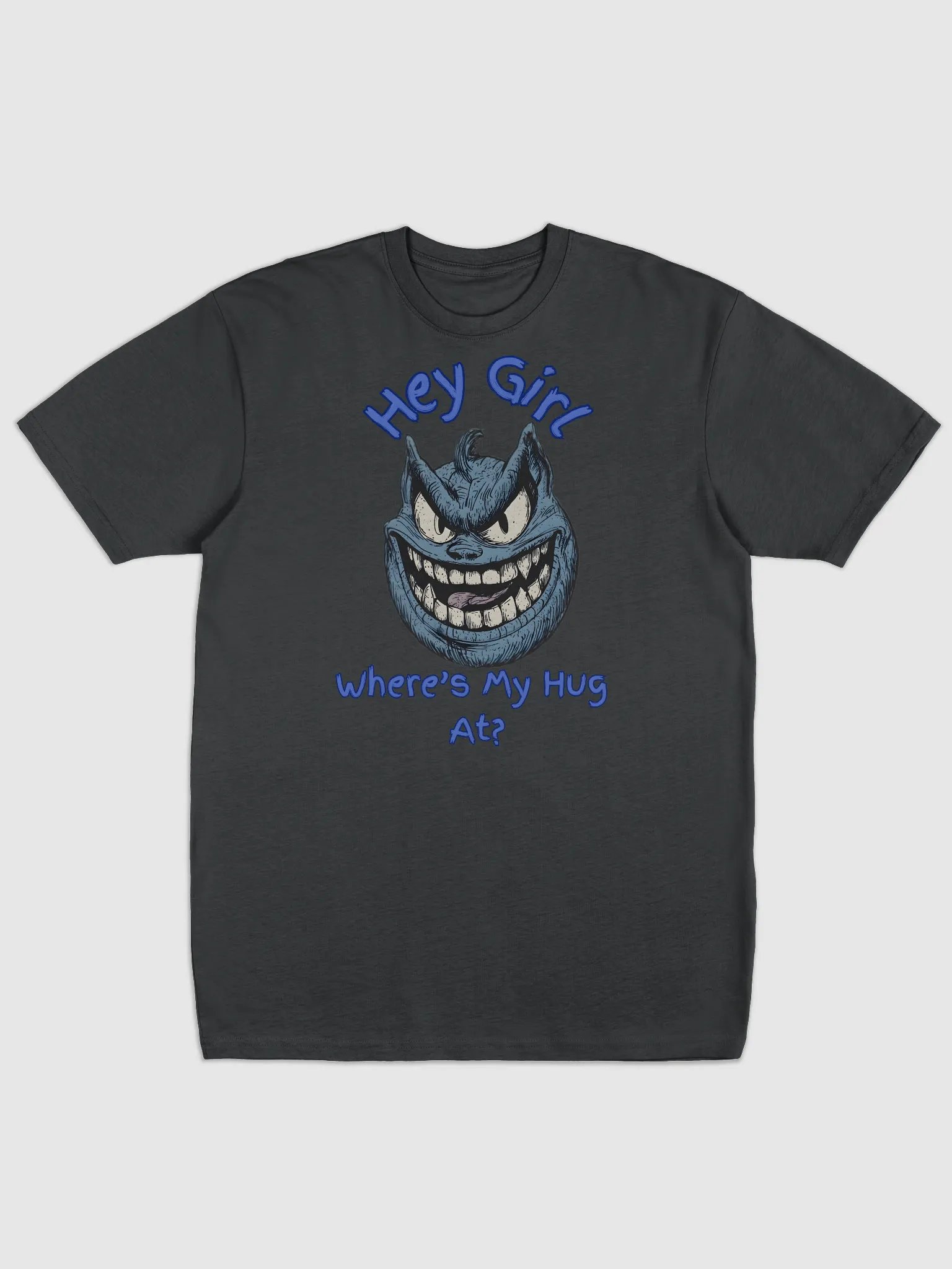 Hey Girl, Where's My Hug At? Men's Graphic Tee product image (1)