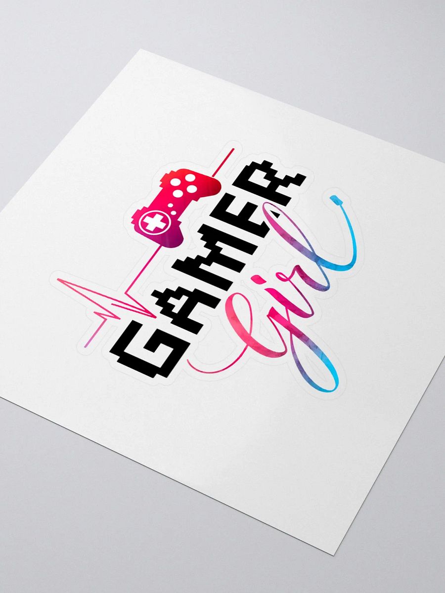 Gamer Girl Heartbeat Sticker Set product image (3)
