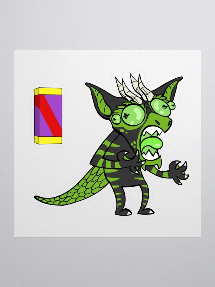 Chocolate Monster Sticker product image (2)