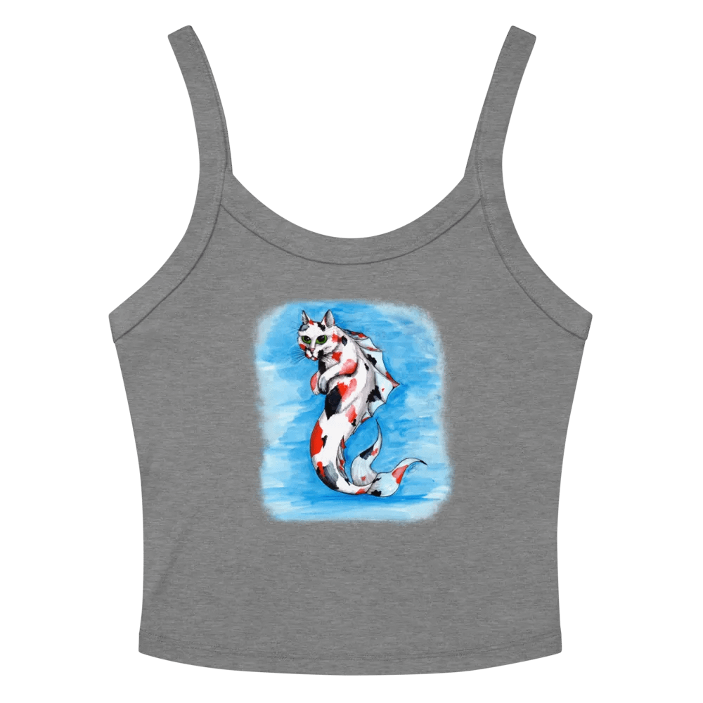 Mermeow Calico Crop Tank product image (2)