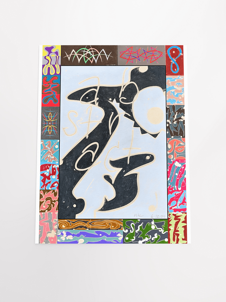 Abstract poster 2009 print product image (5)
