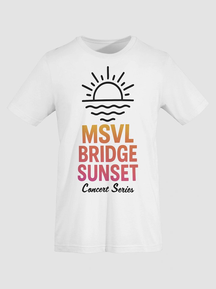 MSVL Sunset Tee (White) product image (1)