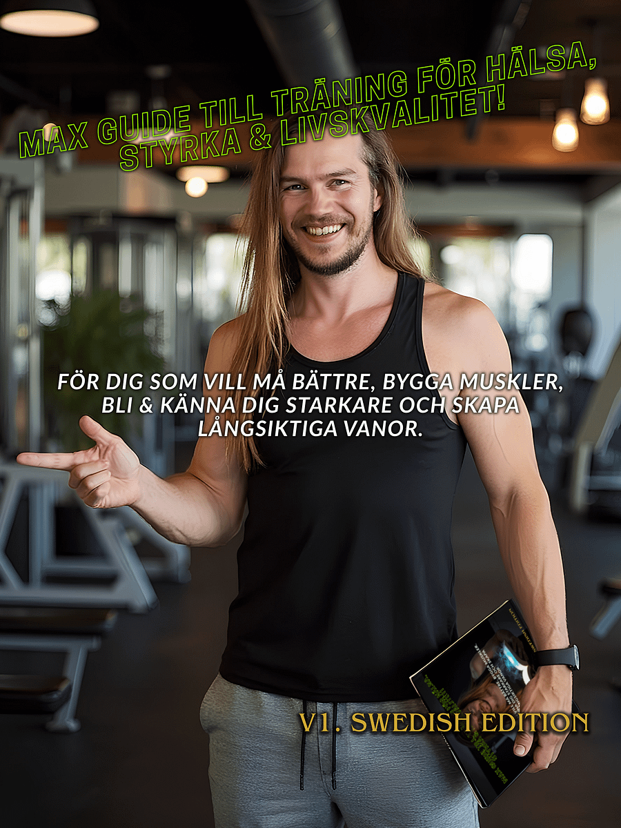 Max Guide till Träning för Hälsa, Styrka och Livskvalitet! (v.1) product image (1)