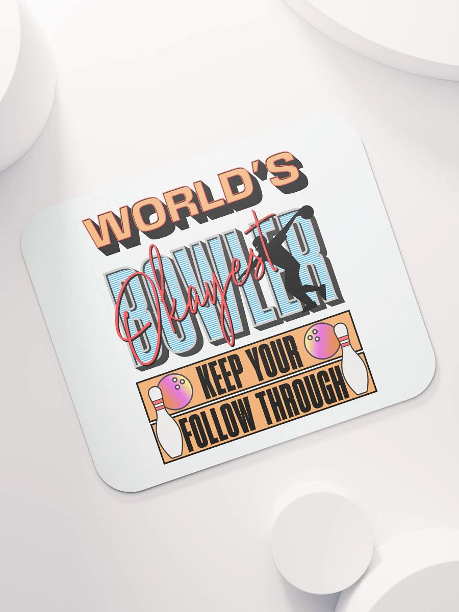 Worlds Okayest Bowler Mouse Pad product image (5)