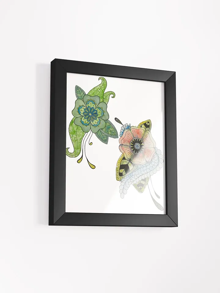 Flower Doodles Box Framed Poster product image (35)