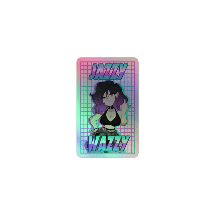 Jazzy Holographic Sticker product image (1)