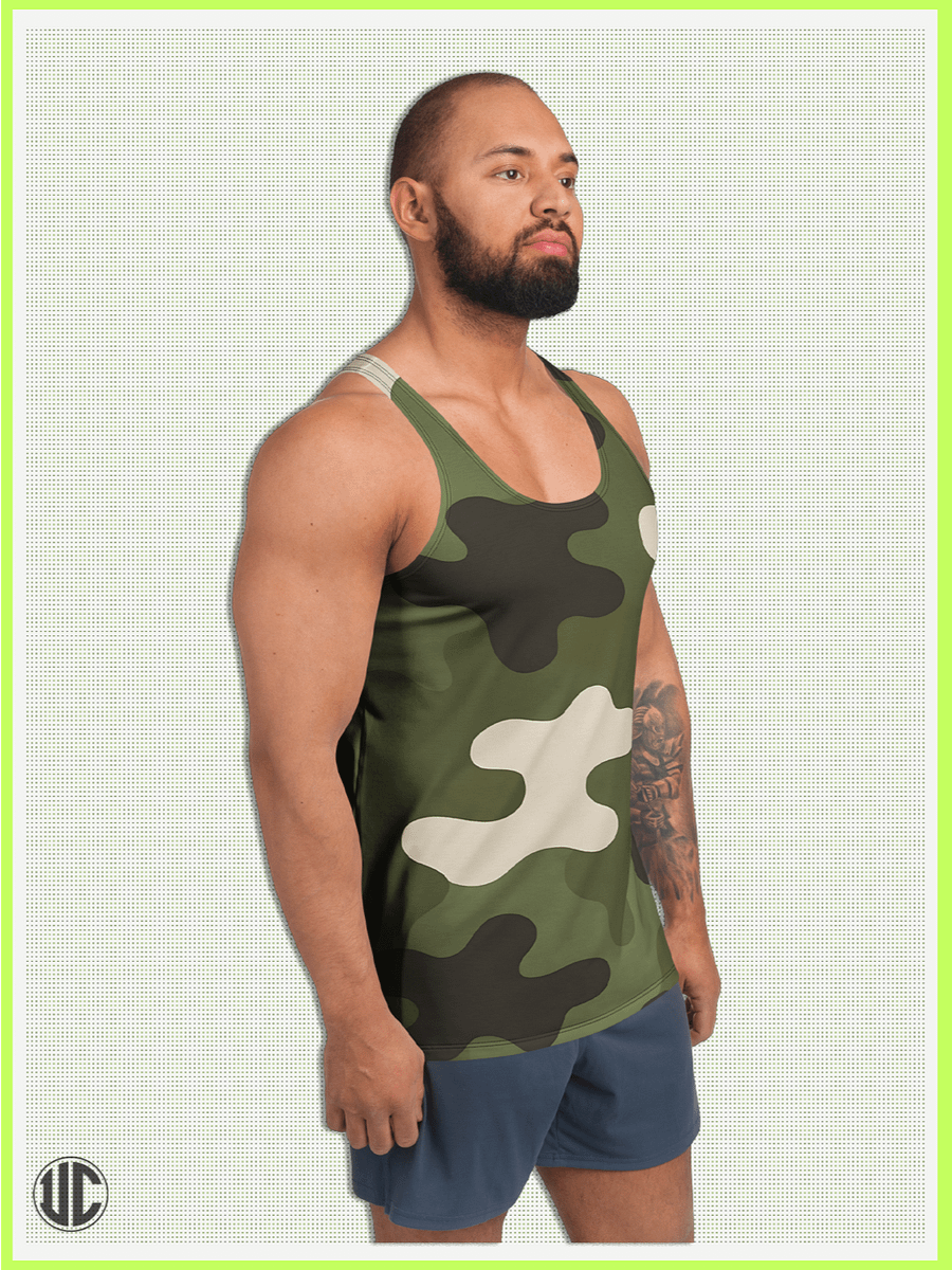 Becker’s Modern Camo – Men’s Tank Top product image (3)