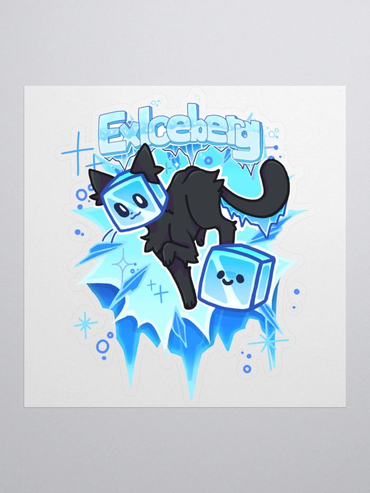 Ice Cat Sticker product image (1)