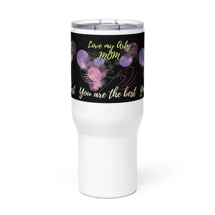 Artsy Mom Love Travel Mug gift for mothersday all Arty creative moms product image (3)
