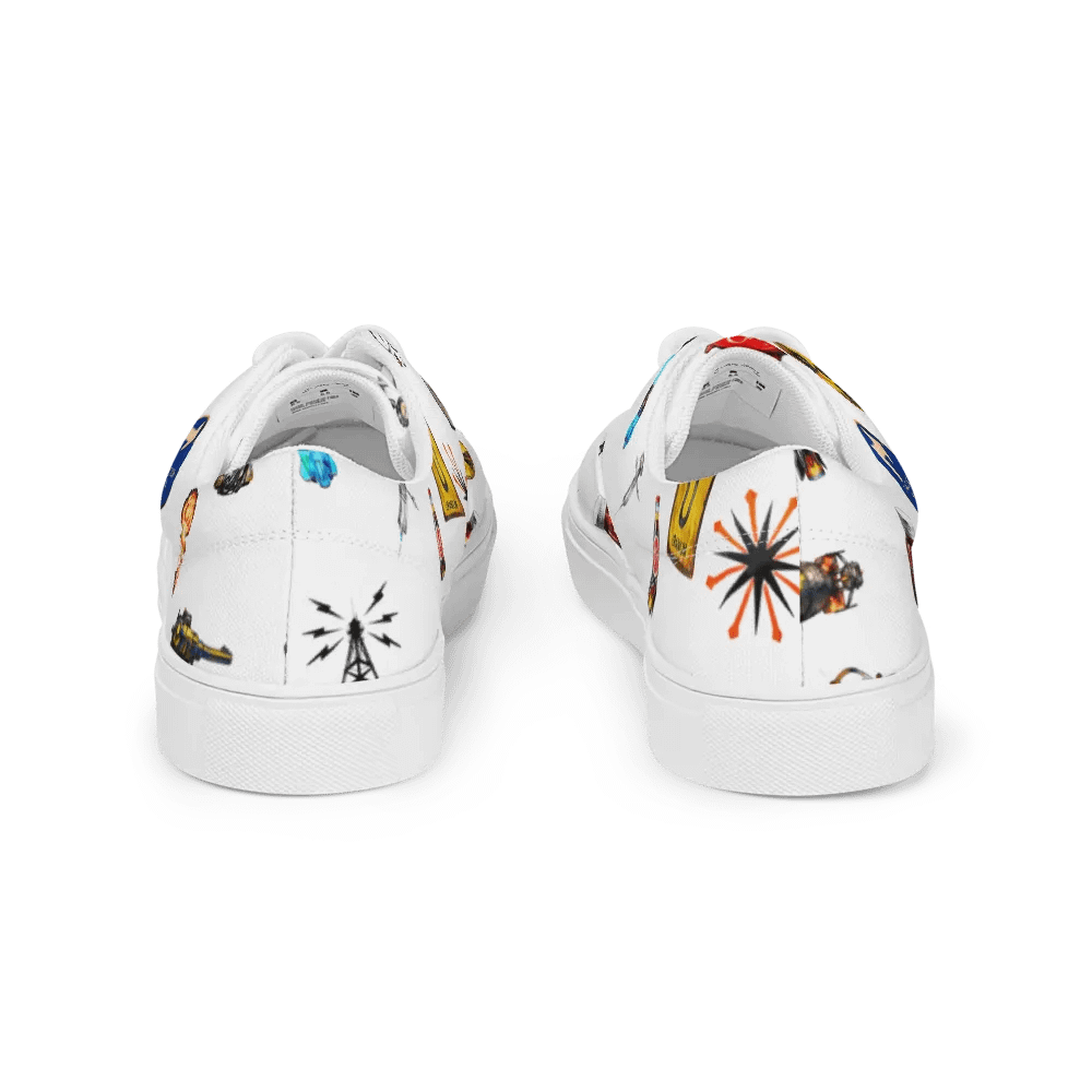 Apocalyptic Icons Canvas Shoes #fallout product image (6)