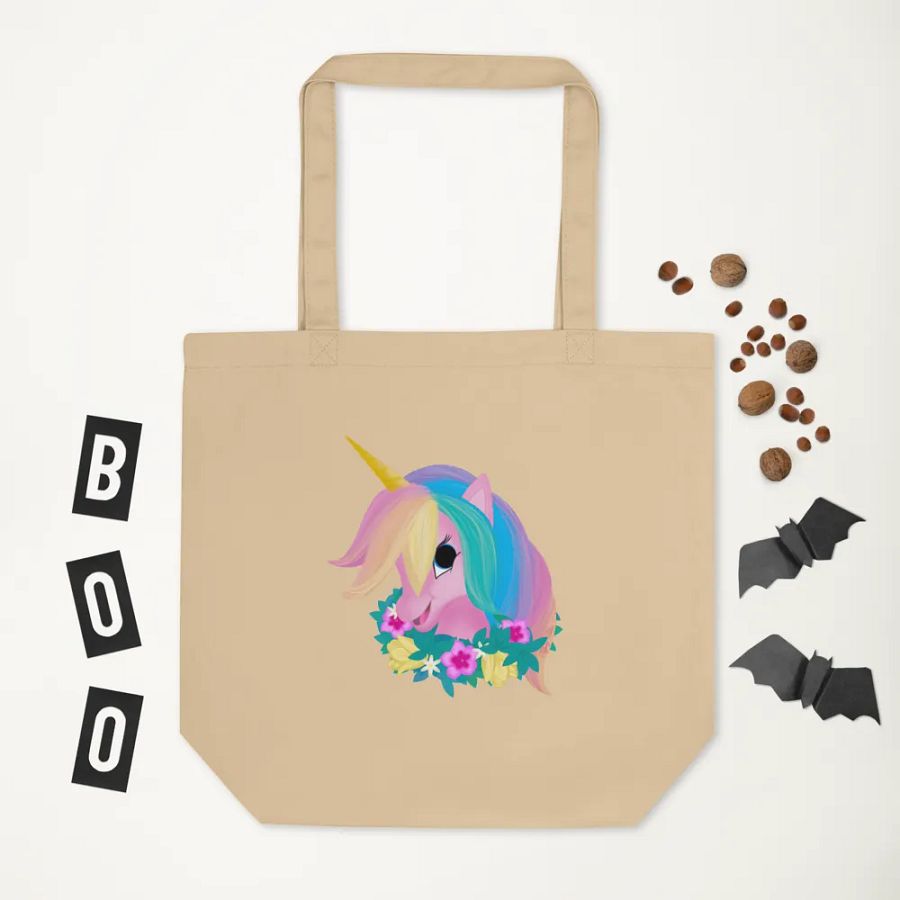 Rainbow Unicorn Eco Tote product image (5)
