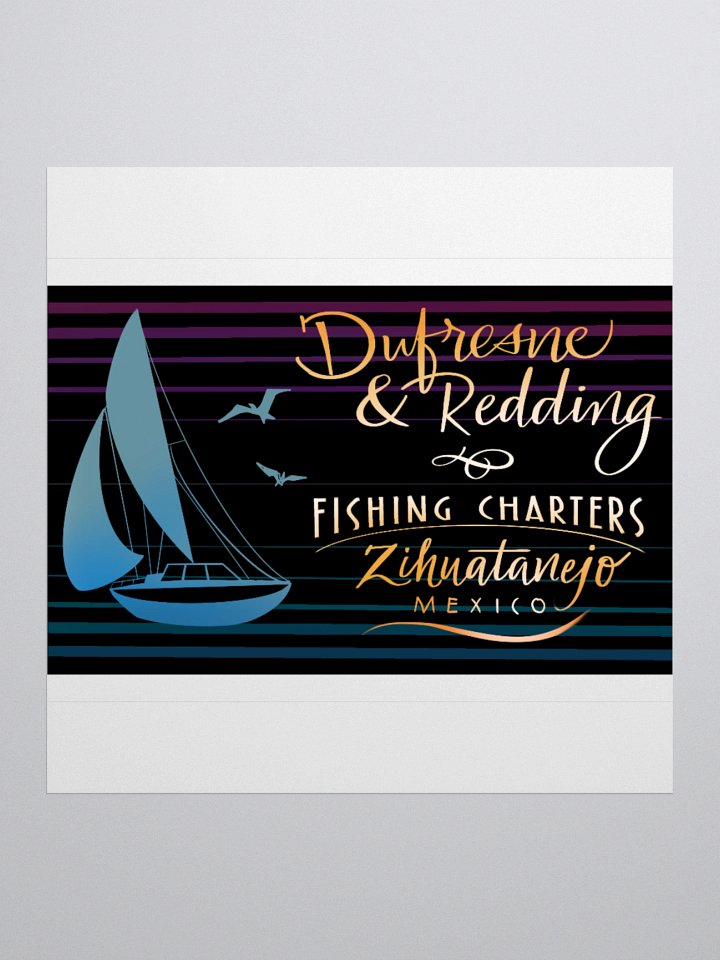 Dufresne Charters Sticker product image (1)