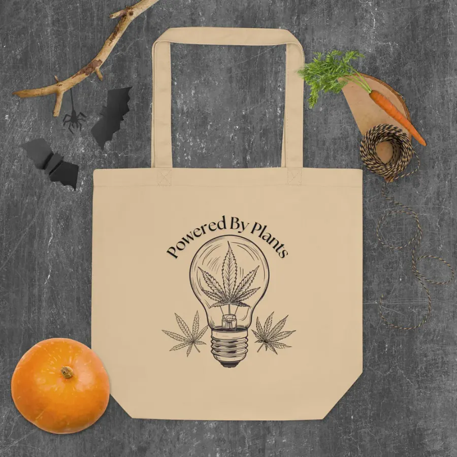 Powered by Plants Tote Bag product image (5)