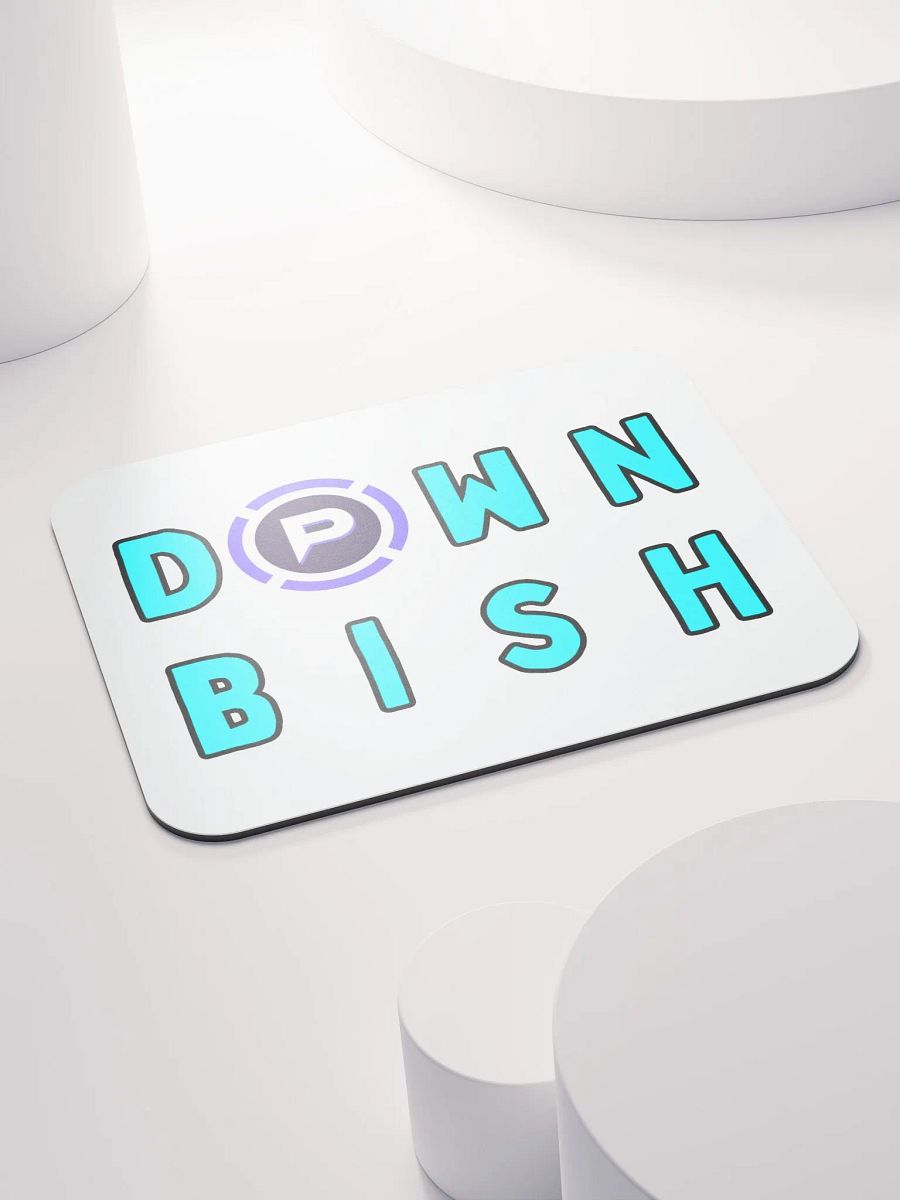 Down Bish regular mouse pad product image (4)
