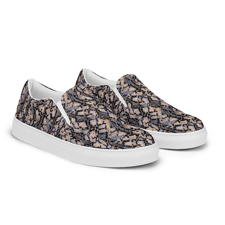 Best Snake Skin Canvas Shoes product image (2)