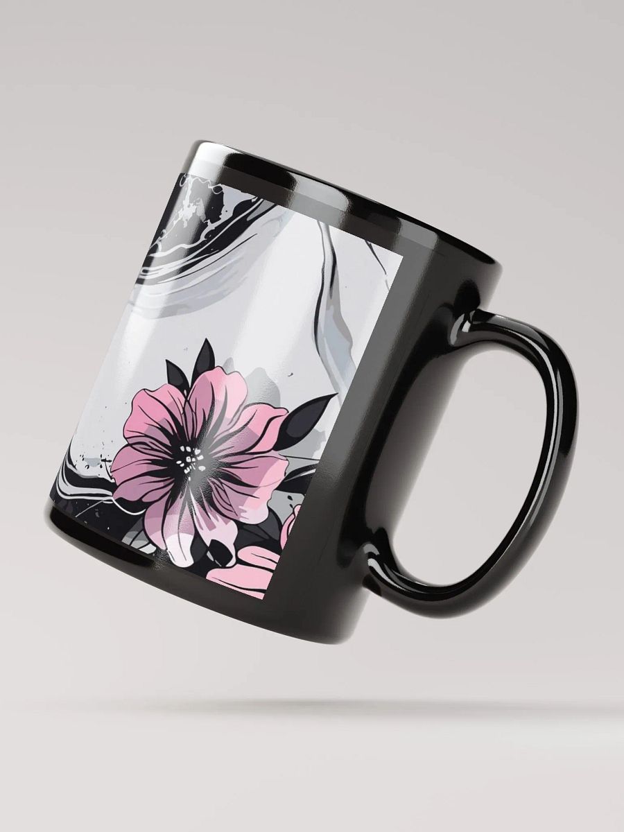 Fluid Floral Elegance Marble Mug product image (4)