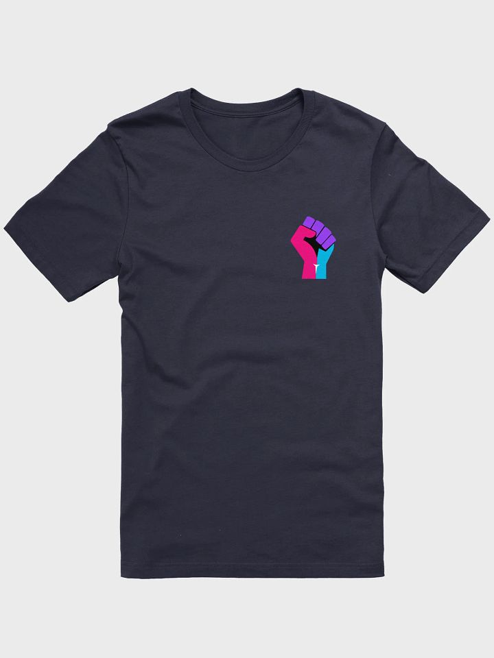 raised androgyne fist t-shirt product image (1)