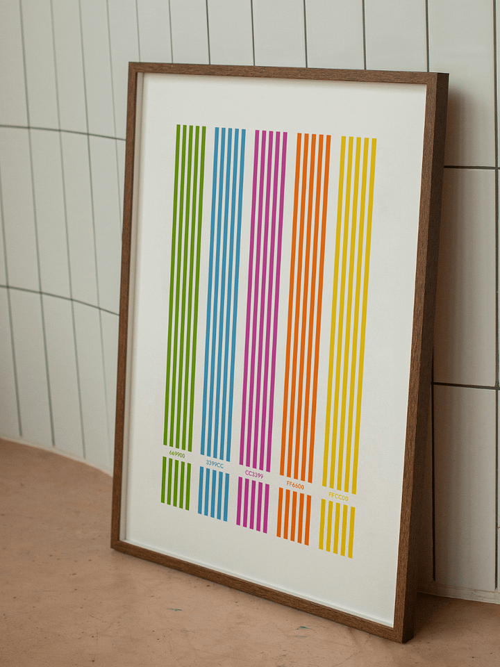 COLOR PALETTE A009 • WALLART DECOR product image (1)