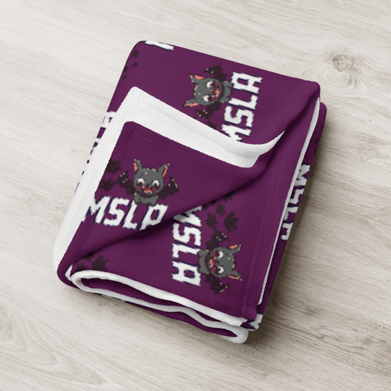 MSLA Halloween Bat - Throw Blanket product image (5)