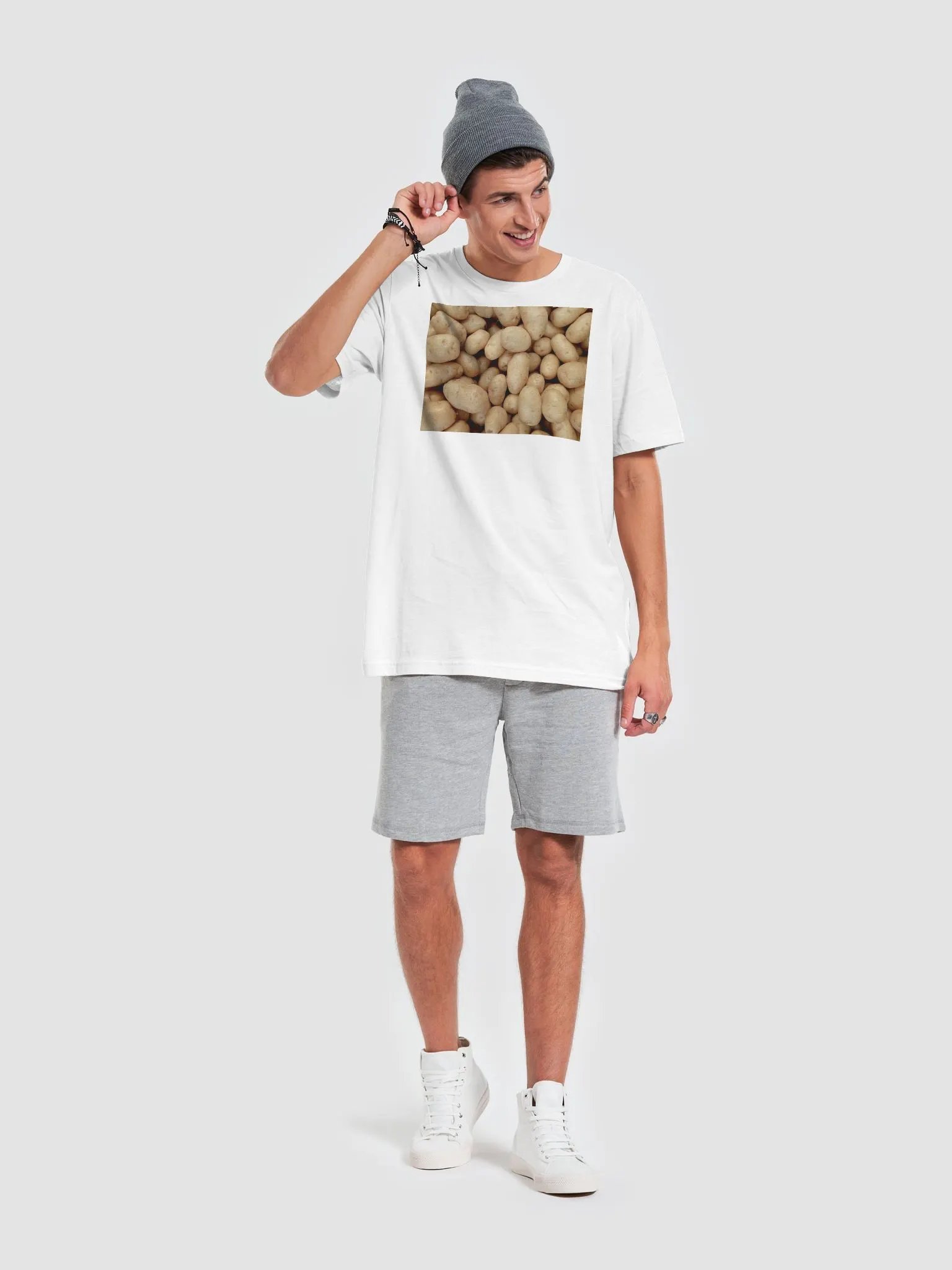 Potatoes T-Shirt White product image (6)