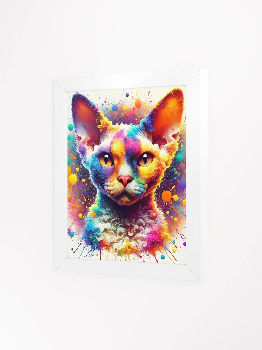 Framed High-Quality Matte Poster (in): Devon Rex product image (51)