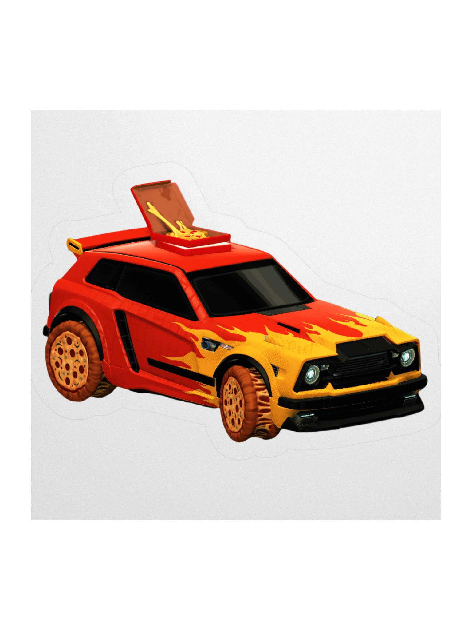 Pizza Fennec Sticker product image (2)