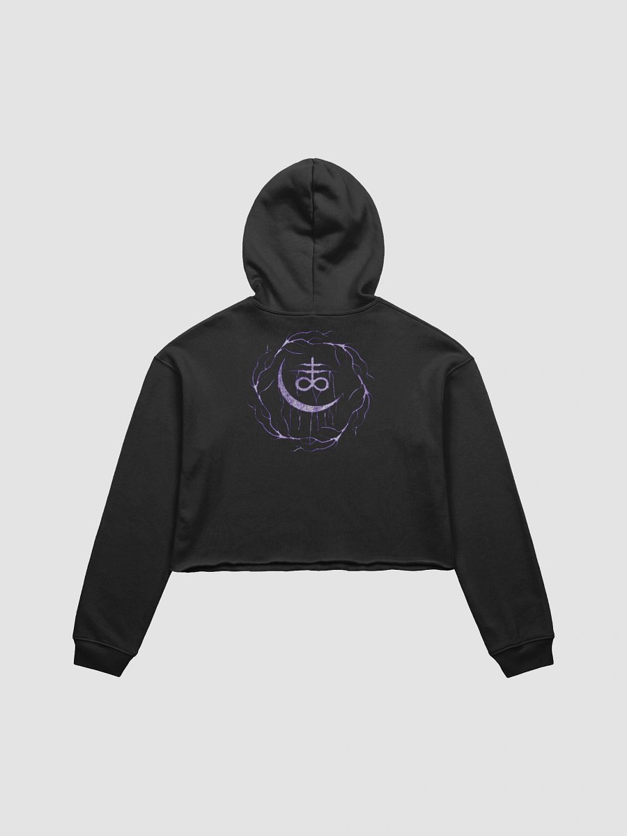 Nocturne Botanica Cropped Hoodie product image (2)
