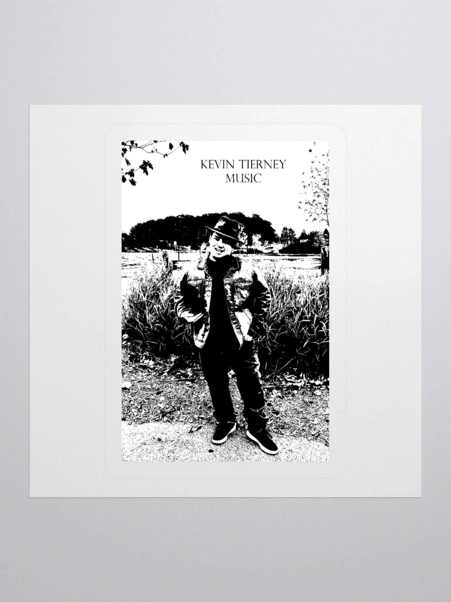 Kevin Tierney Music Threshold Design Sticker product image (1)