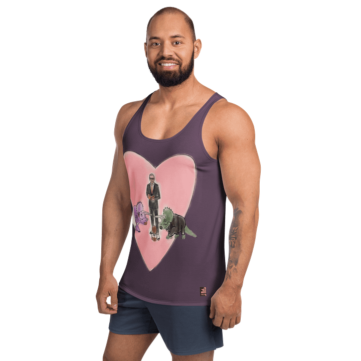 "Jurassic Park Wedding" Men's Tank Top product image (2)
