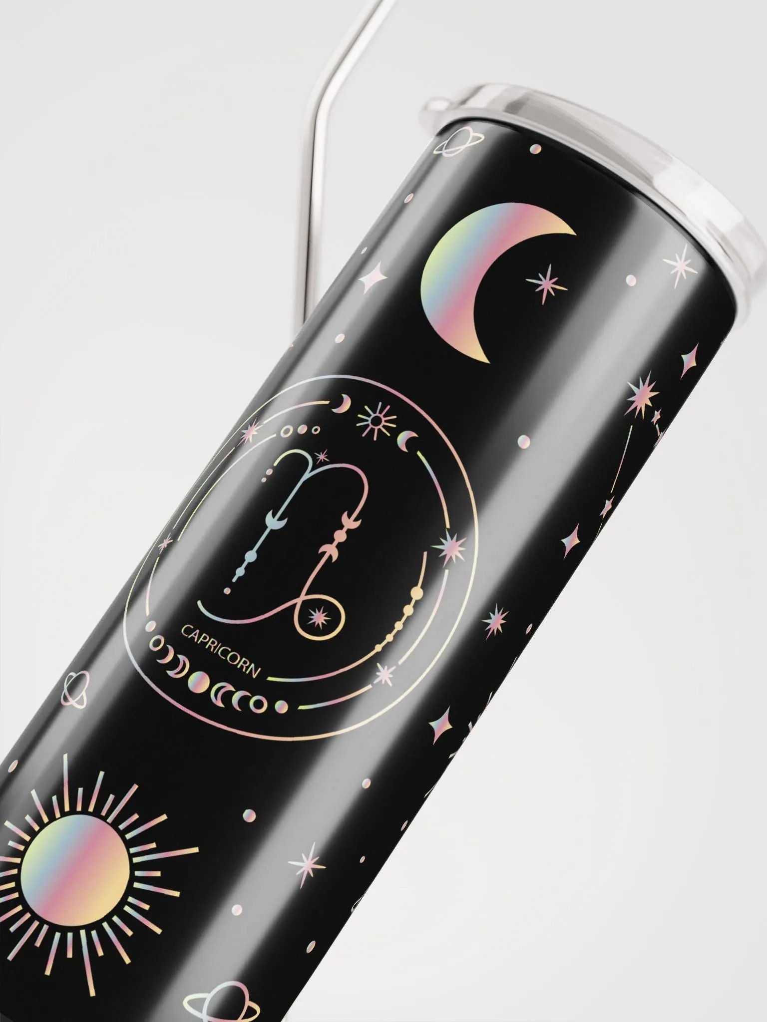 Celestial Capricorn Stainless Steel Tumbler: Embrace Zodiac Magic product image (5)