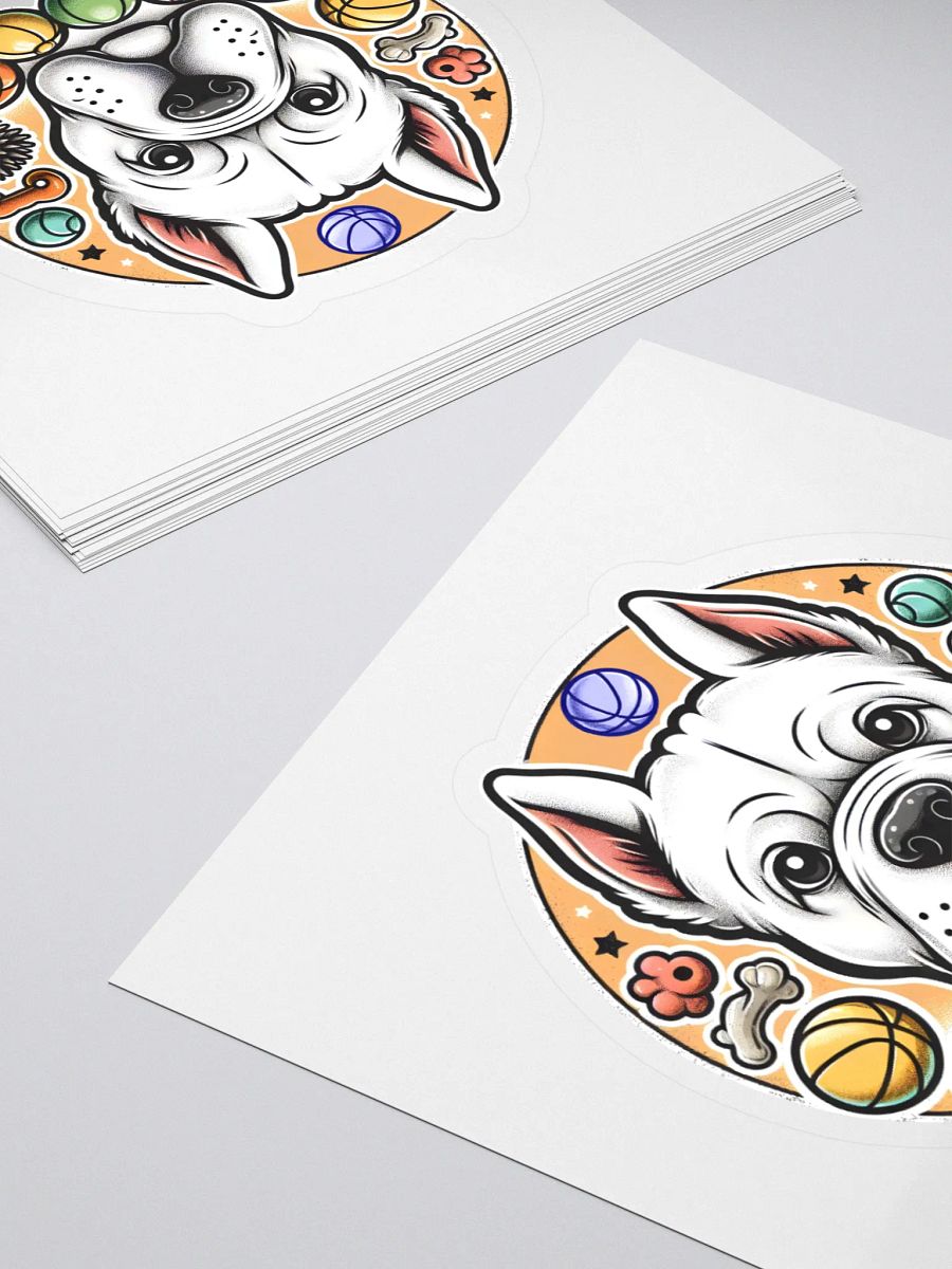 White Cane Corso Sticker – Unique Dog Breed Decal product image (4)