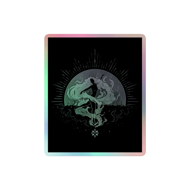 𝖘𝖊𝖗𝖆𝖕𝖍𝖎𝖓𝖆 holographic sticker product image (2)