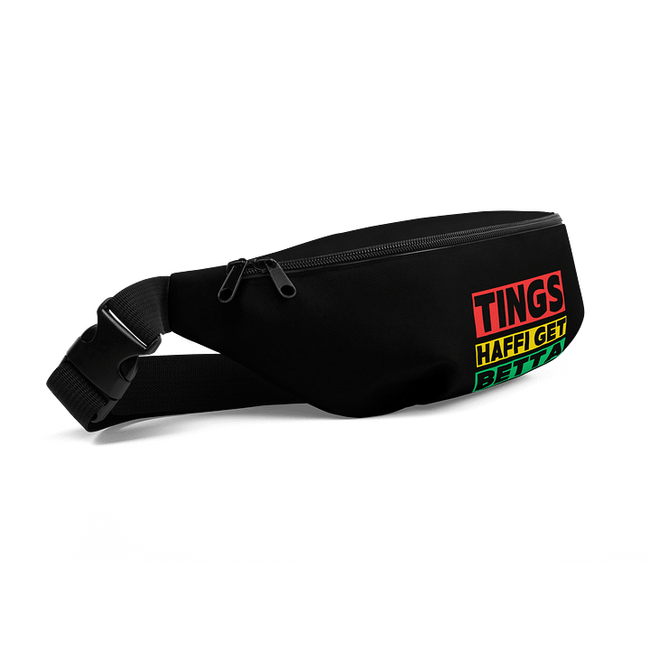 Things Haffi Get Betta Fanny Pack – Hands-Free Hope & Island Vibes product image (2)
