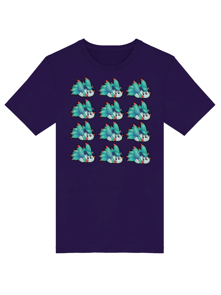 "Cutie Keys" Grid Shirt - Nudibranch Leaf Sheep Sea Slug product image (1)