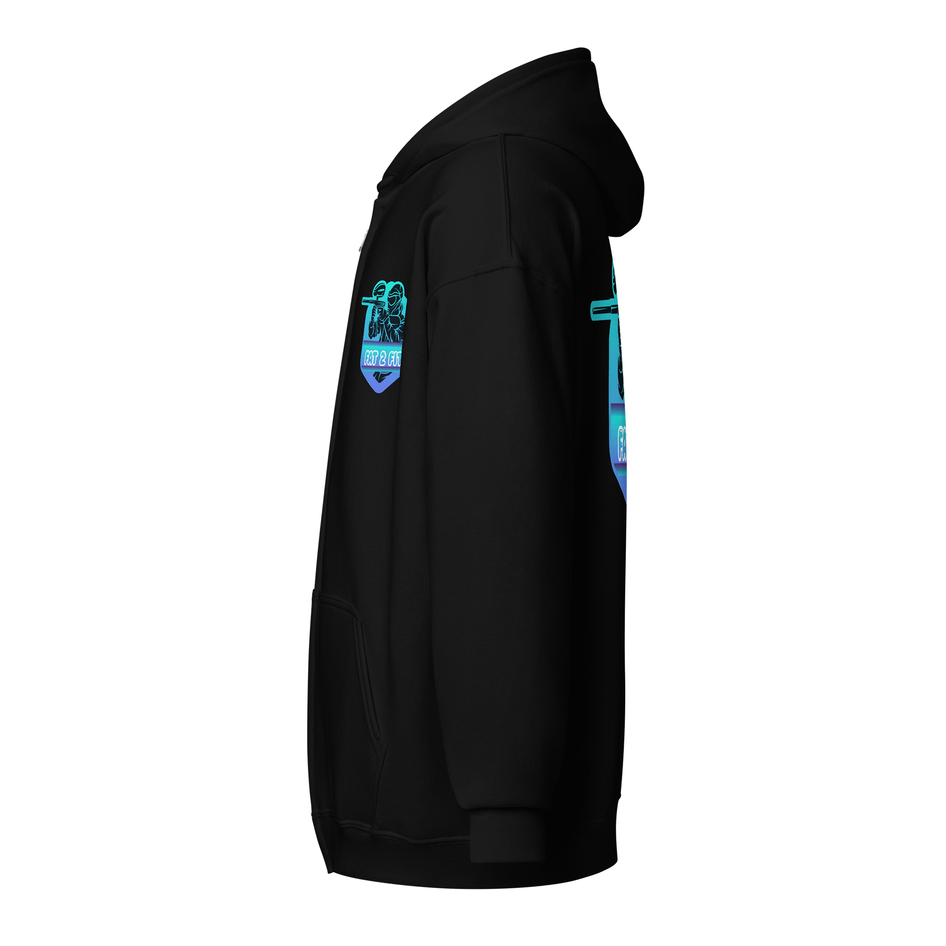 Paintball Hoodie - FAT 2 FIT Edition product image (3)